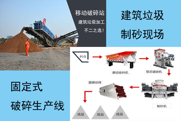 建筑垃圾制砂和正常的山石制砂選什么設(shè)備？
